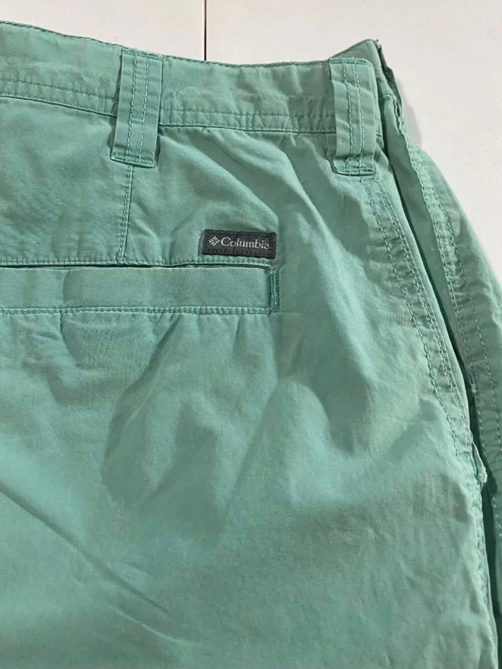 Columbia Sportswear Mint Green Casual Cargo Shorts Men's Size